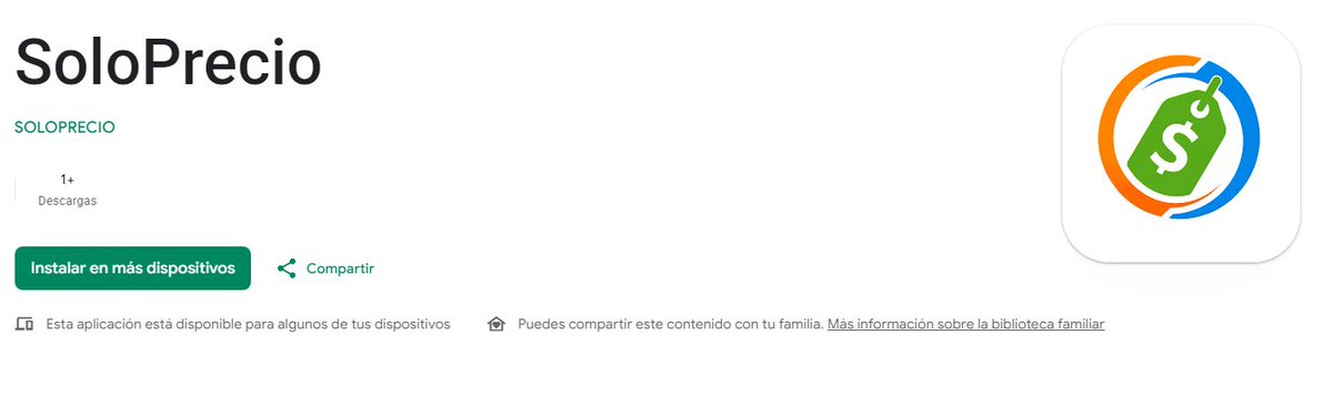 SoloPrecioCupon's tweet photo. Para todos/as los/as que se sumaron a la beta cerrada de SoloPrecio les compartimos el link.

(Igualmente les enviamos un correo con el link para que puedan acceder)

https://t.co/4GkZLYokHE

Le dan en el botón "become a tester" y ya la pueden descargar 🥰 https://t.co/fv6wyFyghC