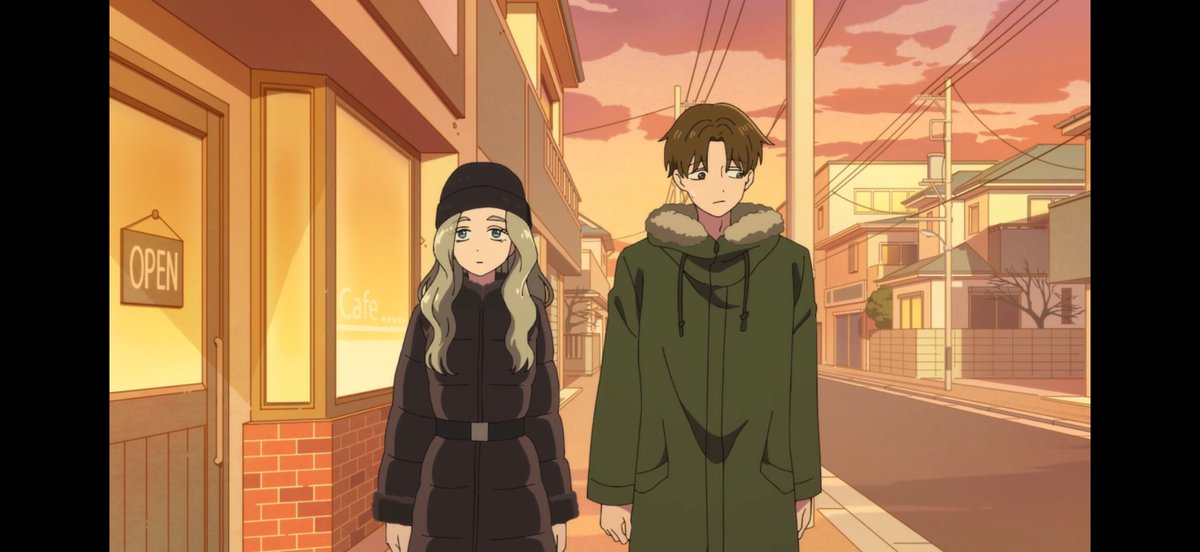 misatosbread's tweet photo. they were everything this episode… obsessed with them being the slowburn of the series in comparison to the other 2 fast paced loved up couples https://t.co/MKCP3vZvex