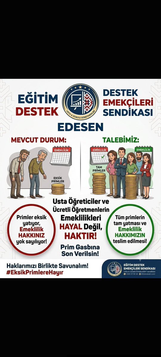EDESENN's tweet photo. Bizi yıllarca parçaladıkları için sesimizi kısabildiler! Ama artık bitti. Sendikal çatı altında birleşen usta öğreticiler ve ücretli öğretmenler haklarını söke söke alacak! Birlikte varız, birlikte kazanacağız! 🤝
#BizDeÖğretmeniz EĞİTİM DESTEK EMEKÇİLERİ https://t.co/smbqoCQIWv