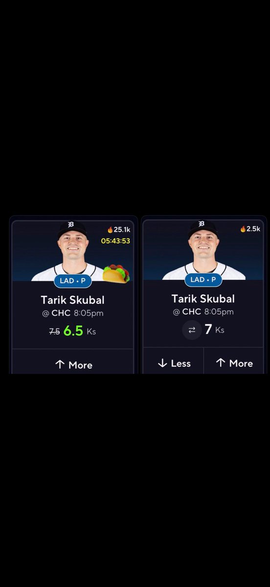 Leddy__3's tweet photo. @PrizePicks What a discount! https://t.co/J4OehYoIwG