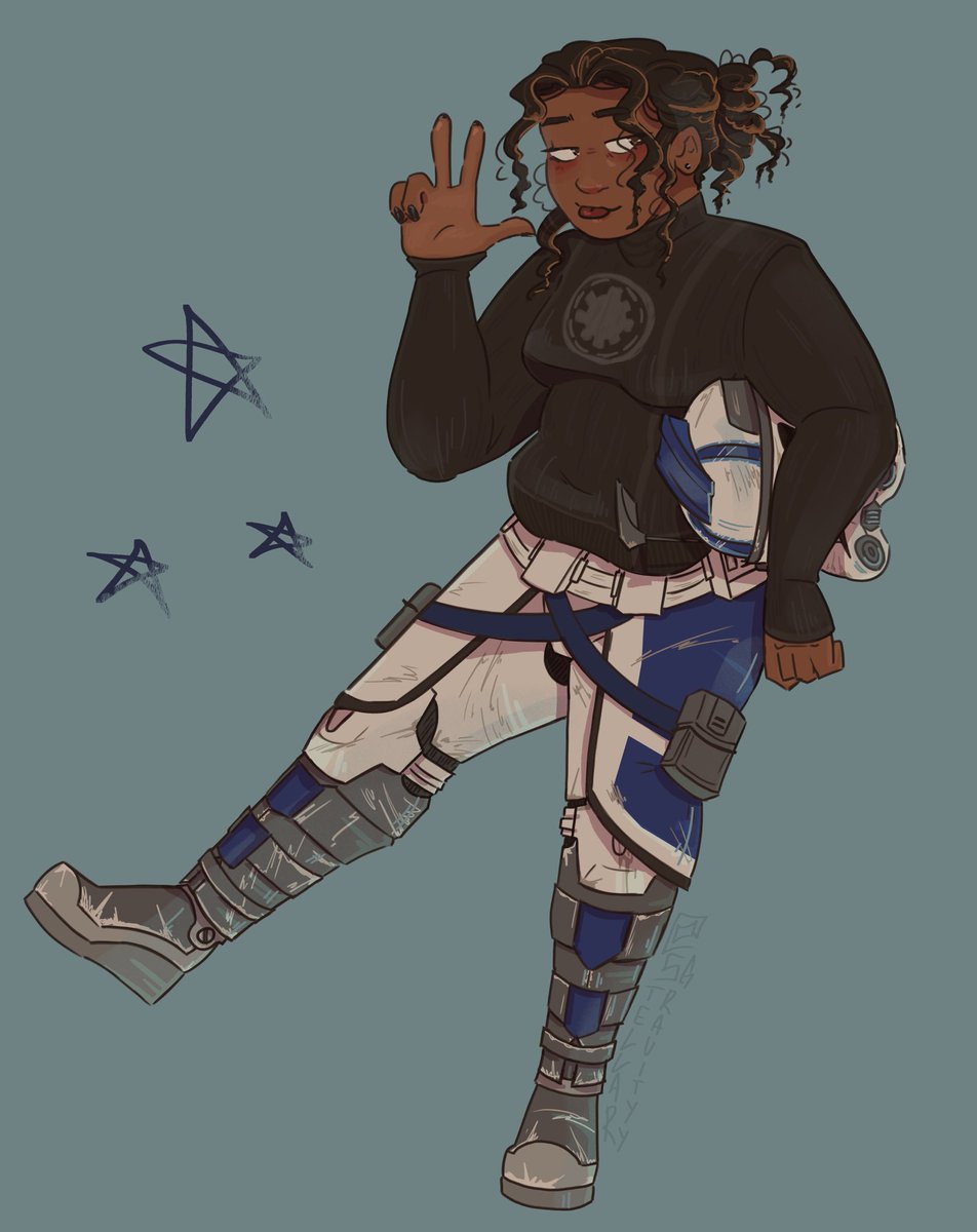 kniiightcrawler's tweet photo. Rt’d this last week but that wasn’t enough I had to transfem Echo
#swtcw https://t.co/N9LJg1J7yO