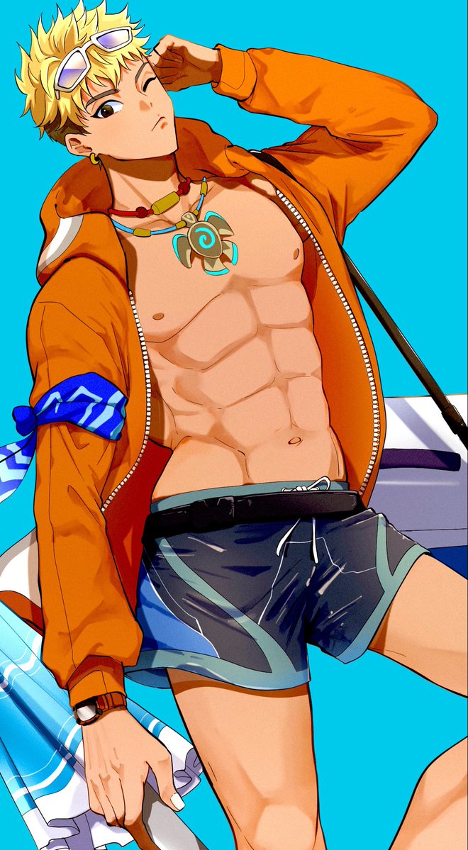 yorunerukoneko's tweet photo. 腰に巻いてるパーカーを着てもらった水着ウーヤン
#Overwatchfanart https://t.co/Dz9JV2UZm7