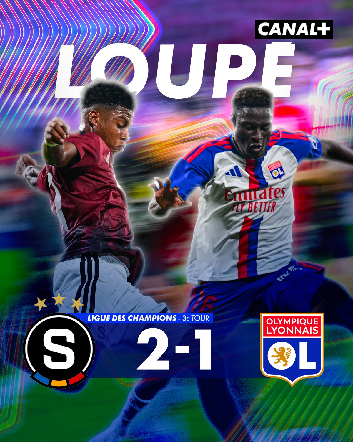 L'Olympique Lyonnais chute à Prague ❌

Après un match compliqué et un ...