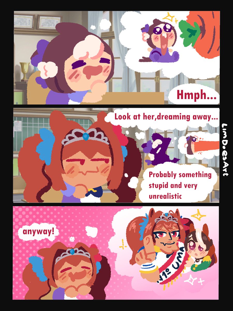 LimDoesArt's tweet photo. Very real dreams
#specialweek
#daiwascarlet https://t.co/1eNmT4EIQo