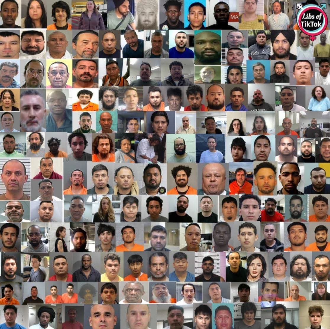 RooStarQ17's tweet photo. Every face is an illegal alien who committed crimes against innocent Americans and should have never been in our country.

Never forget what Democrats did to our nation https://t.co/wteT1uJYlx