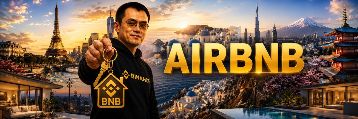 AirBNB_on_BSC's tweet photo. Banner and coin pic for dex btw 

Let’s start this runner! @cz_binance 

0xd50ac1910a80a0d14cfdfb50740c4833b1f77777 https://t.co/RJ1zkGM2nx