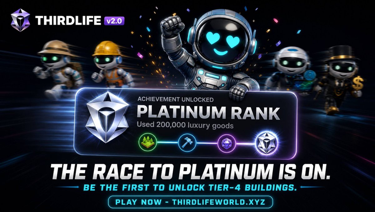 AlphaMetaBase's tweet photo. A week ago everyone was figuring things out.
Now we've got Platinum players, Gold players chasing them, over 3,600 players in the world, and more than a third of all land has already been claimed.

The game is starting to get interesting. https://t.co/UczJykVykX