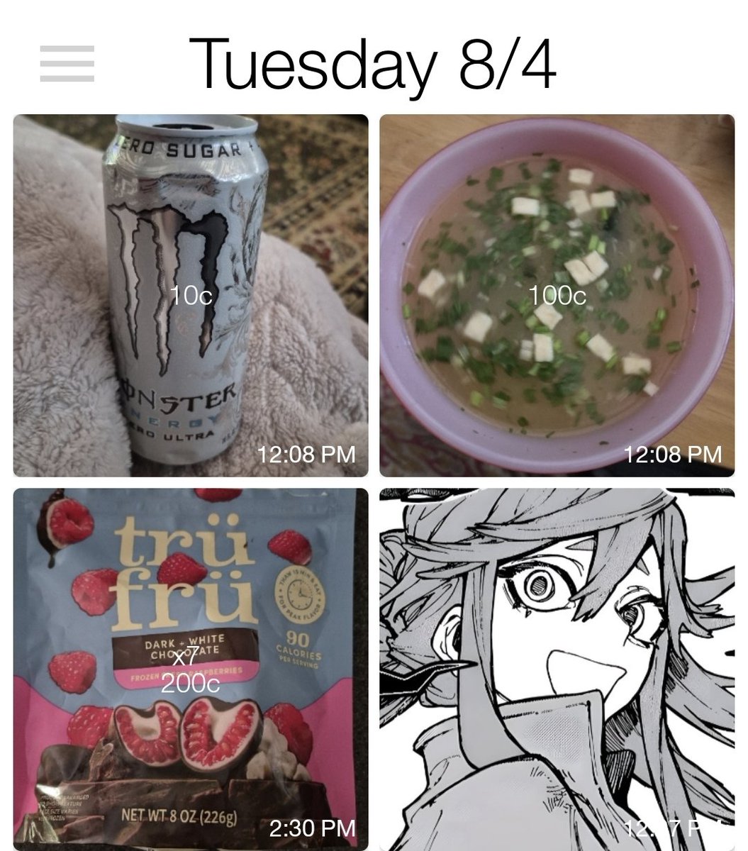 _burnmydreadd's tweet photo. hi gusys this was today + i also got fed a small mystery cucumber and tomato soup ??? so i think thats all around 500-600 ,, i really havent been super hungry recently because i had surgery done a few days ago and the meds tookmy appetite and just makes me sleep I LOVVEEE TRUFRU https://t.co/oOIO35GeR8