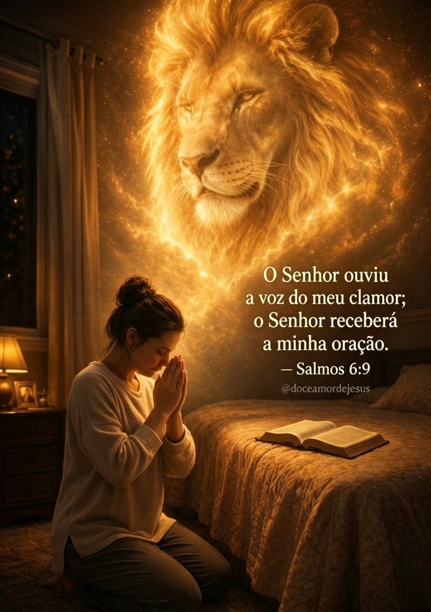 doceamordejesus's tweet photo. "O Senhor ouviu a voz do meu clamor; o Senhor receberá a minha oração."
— Salmos 6:9 https://t.co/BL4YnrSN7V