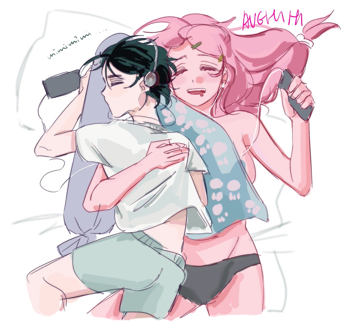 the_quipper's tweet photo. mimimimi girl vs AUGHHHH girl #mizisua https://t.co/Cdu1QtQNAY