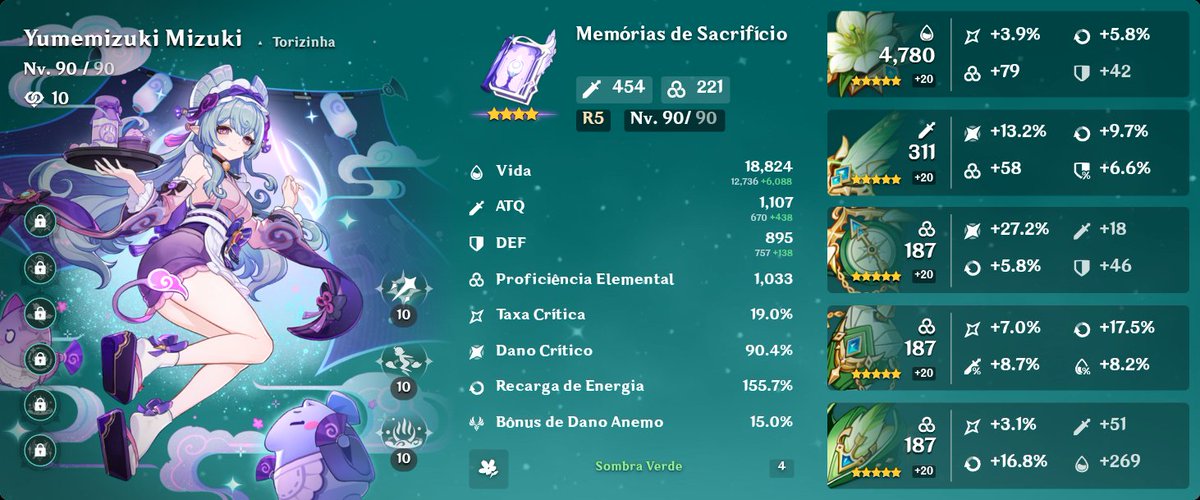 Torixinha's tweet photo. 🍃 » Eu acho o design da mizuki mt bem bonito (dve ser pq roxo é minha cor favorita) embroa ela tenha recebido algumas críticas sobre isso pelo pouco q acompanhei na época, gostei mt de conher o tipo de yokai q ela é, dela trabalhar em uma casa de banho. https://t.co/huXuuPyoDV