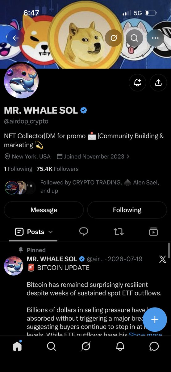 pessimism223's tweet photo. @airdop_crypto 7ienb4XfvpLmBXnRjvzj2hhsctff4xyJW3Ykj54hUFjU https://t.co/XtYxwkIch6