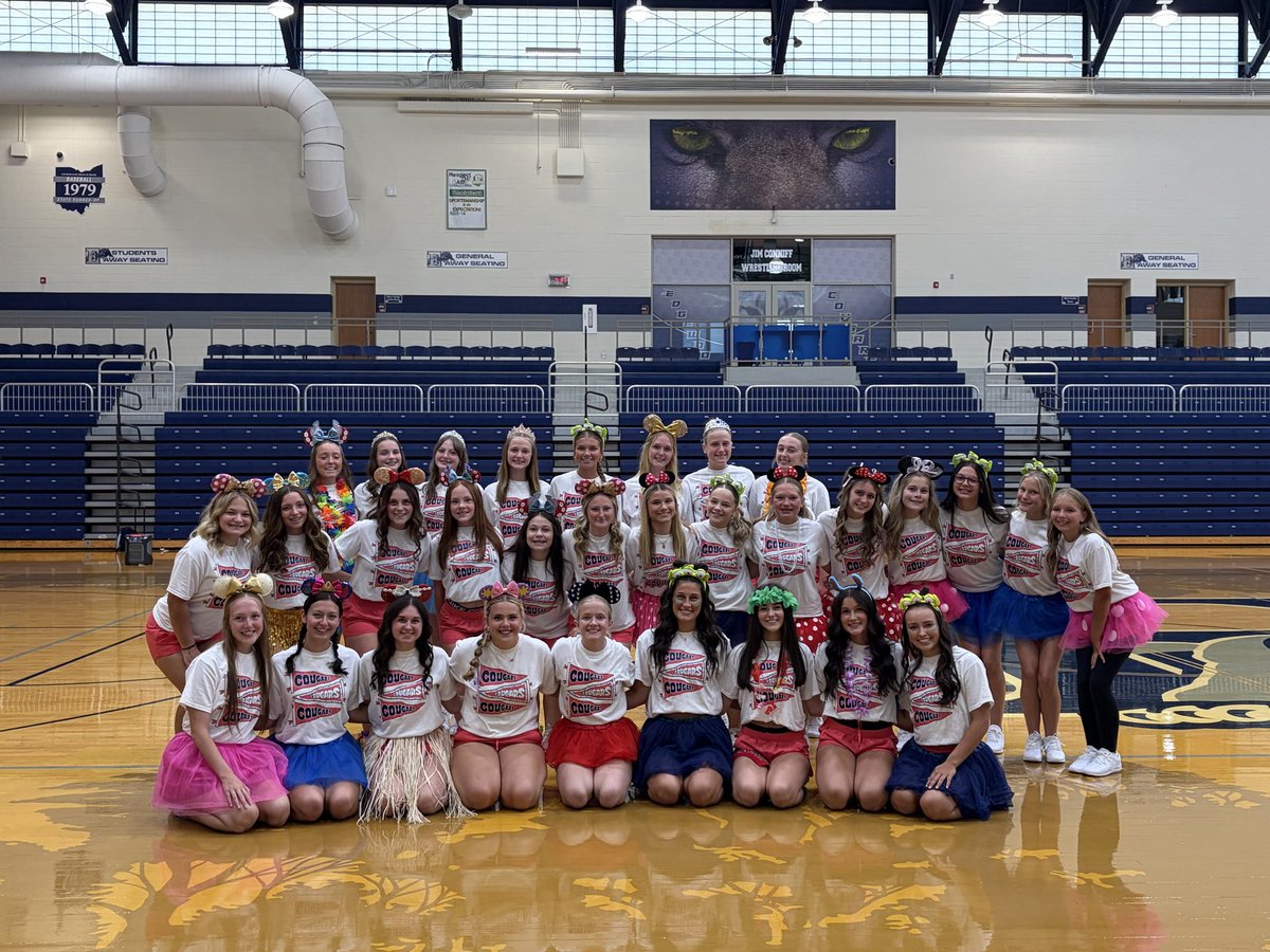 EHSCougarsCheer's tweet photo. Pee Wee Camp Night 1- Disney Night https://t.co/KibsNUS0LY