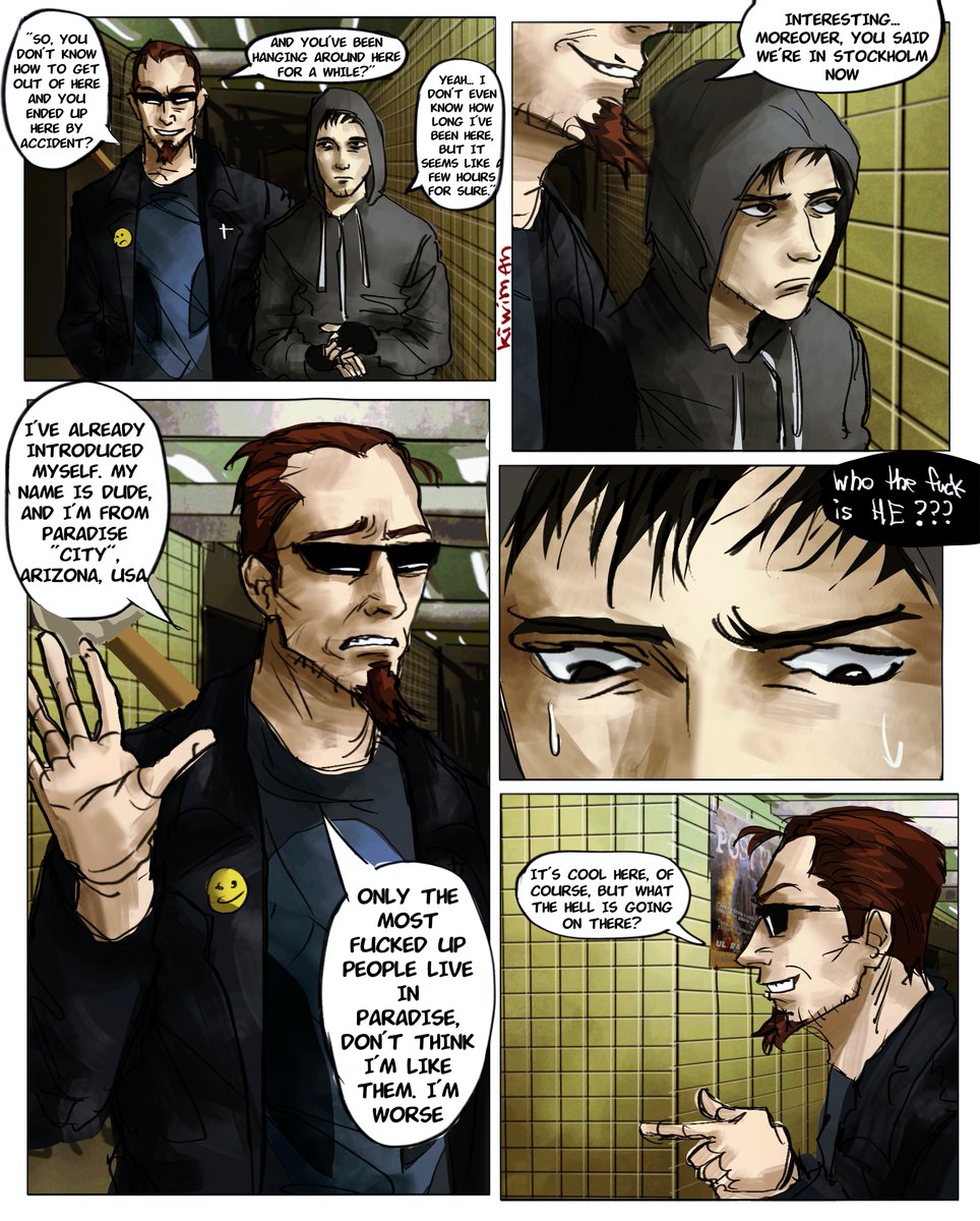 kiwimaan's tweet photo. #postal2 #cryoffear
Winter comic, I'm thinking of continuing it (?) https://t.co/3T5RBxTmMw