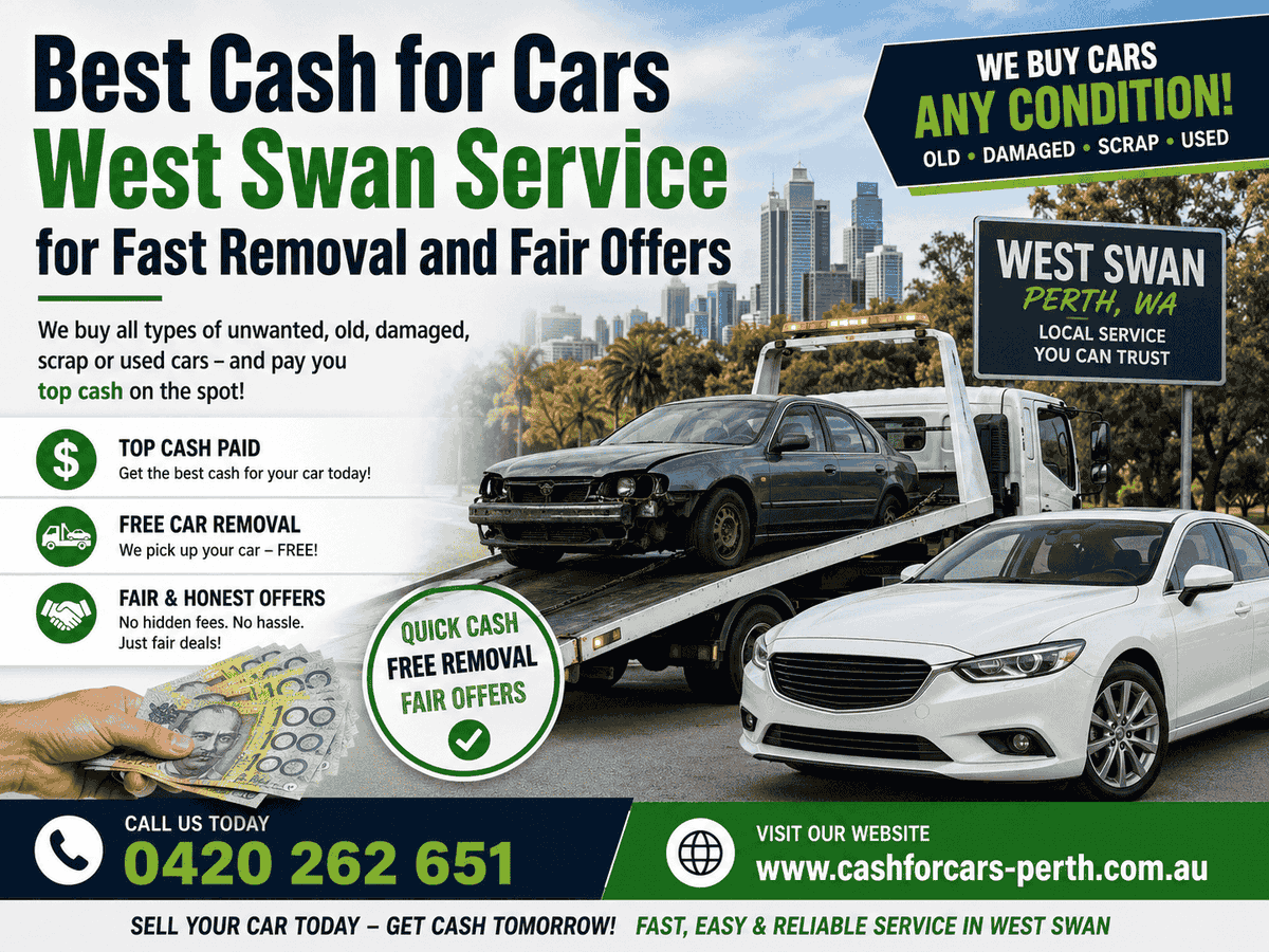 Cash4Cars_Perth's tweet photo. Best Cash for Cars West Swan Service for Fast Removal and Fair Offers

To Learn More: https://t.co/RK1S5FDs9C https://t.co/HmxvUbz4Wq