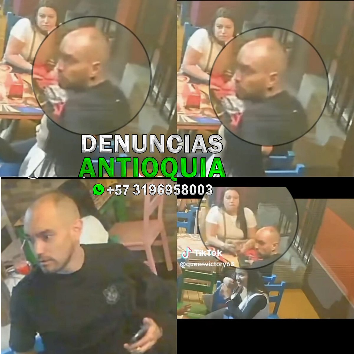 DenunciasAntio2's tweet photo. 🚨 Este sujeto en compañía de 2 mujeres también hurtaron en el restaurante Fenicia en el Poblado en  #Medellín 

#DenunciasAntioquia https://t.co/ufddipGOQR