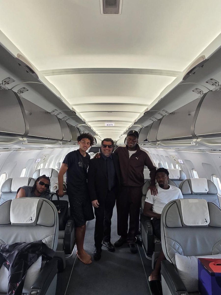 AllForOlise's tweet photo. 📷｜Michael with Marcus Thuram, Maghnes Akliouche and Brice Samba in Miami

via 77chauffeurmiami / IG https://t.co/31no4CqJe4