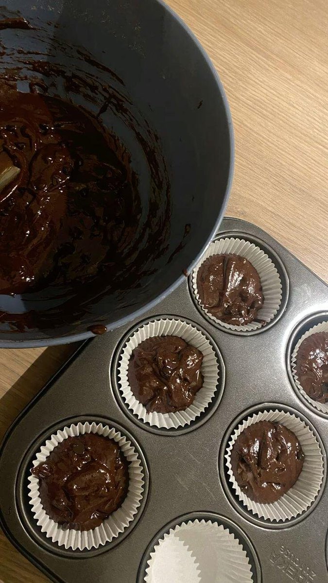 rishibaloh's tweet photo. My second challenge: making a chocolate cake in the oven. Wish me luck! lol https://t.co/HmR5Hdyoxu
