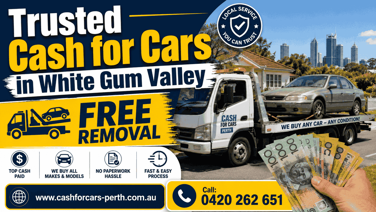 Cash4Cars_Perth's tweet photo. Trusted Cash for Cars in White Gum Valley with Free Removal

To Learn More: https://t.co/baTclF8AYd https://t.co/xR0Ae1ZkZJ