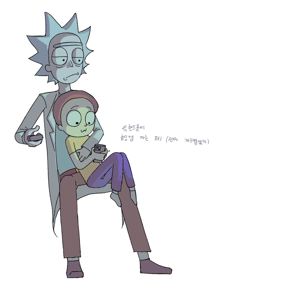 naaansaal's tweet photo. 흰 배경이 더 낫다
#rickandmorty https://t.co/aLAURlVcuF