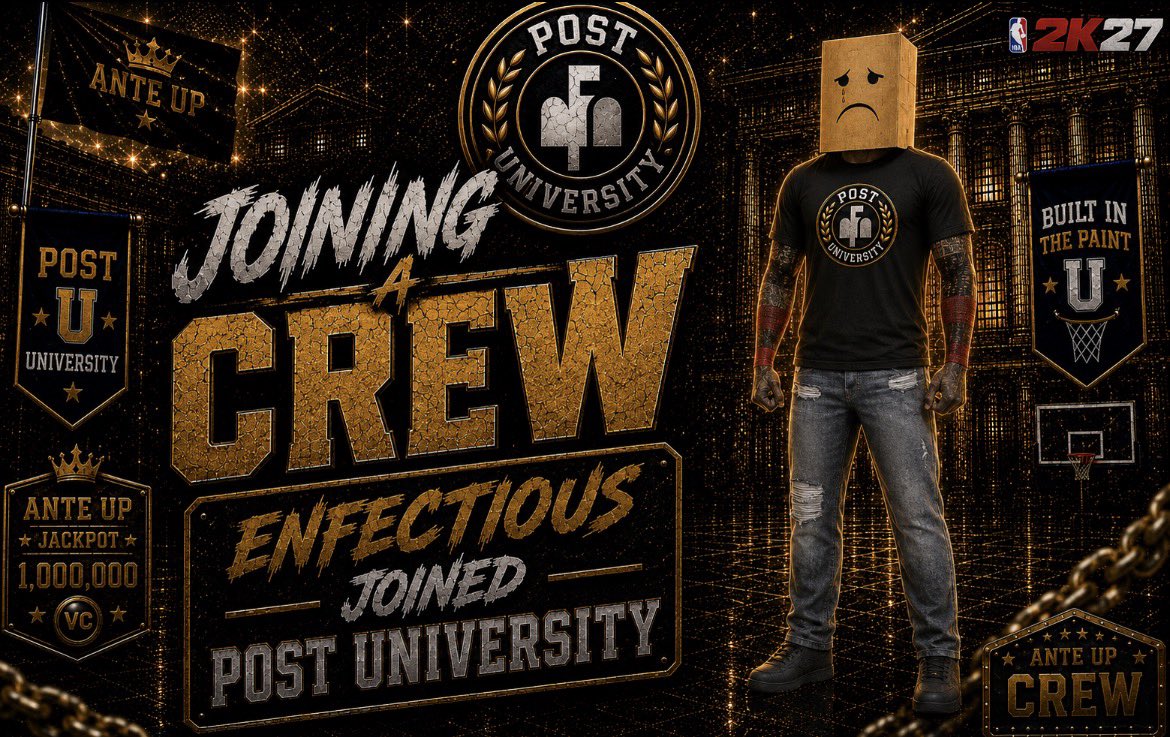 POSTUNIVERISTY's tweet photo. HAS OFFICIALLY JOINED #POSTUNIVERSITY https://t.co/MeI9hNvsVB