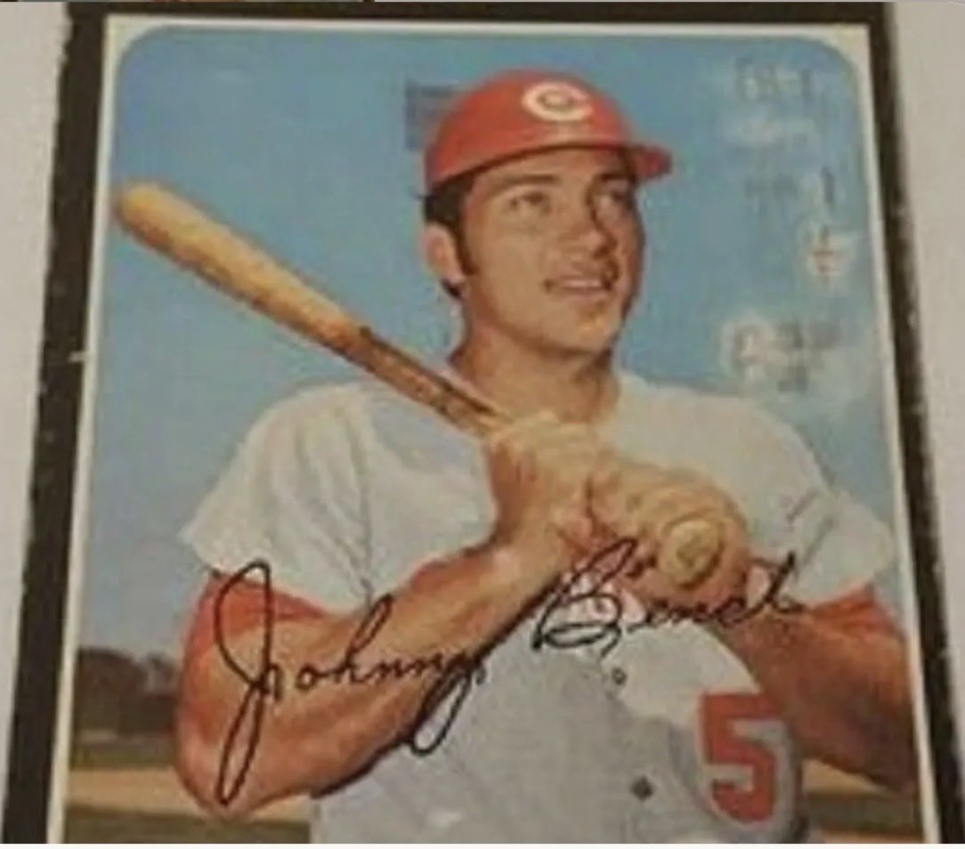 Poppy3LD's tweet photo. @HawkEmDownChris Johnny Bench https://t.co/k01UZWSM45