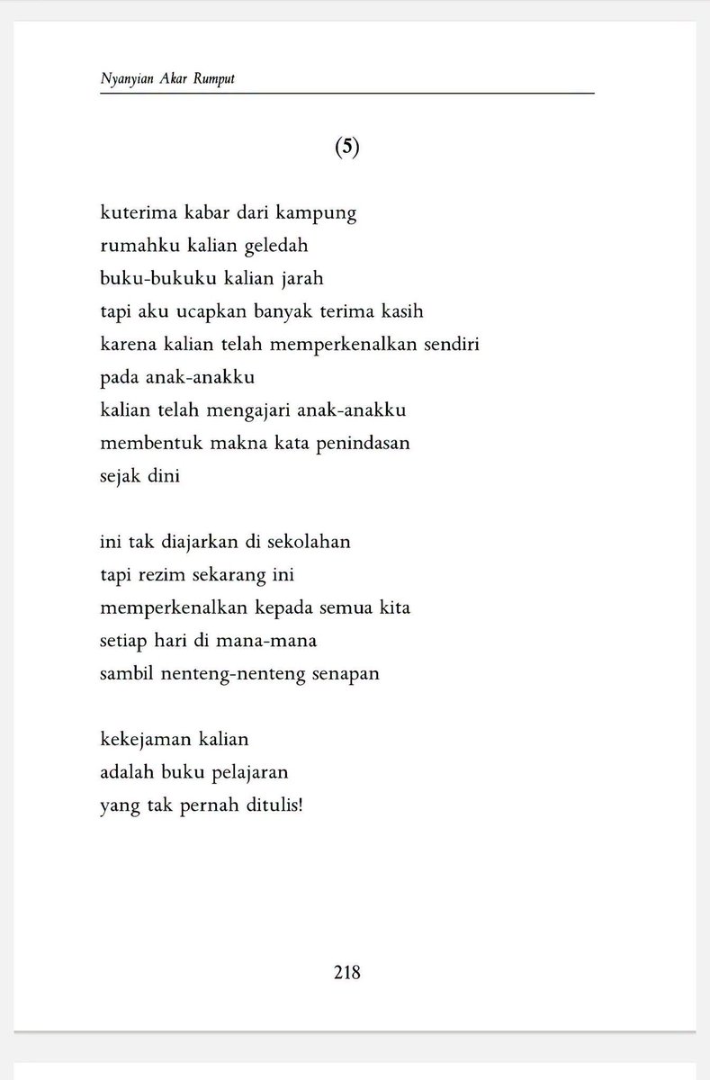 andreasharsono's tweet photo. Pada 5 Agustus 1996, polisi dan tentara geledah rumah Wiji Thukul di Solo. Buku2, majalah dan kaset dirampas. Surat polisi menerangkan bahwa tuduhan pada Thukul adalah subversi. Dia menulis puisi soal penggeledahan tsb https://t.co/j8ABDhxP5c https://t.co/Q1OuCNOE3V