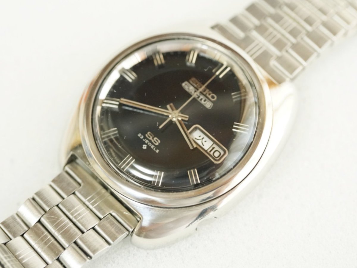 obu8428's tweet photo. #vintagewatch #hakkei 

Vintage SEIKO 5 ACTUS SS Blue-Black Dial https://t.co/wojH6ZiBcl