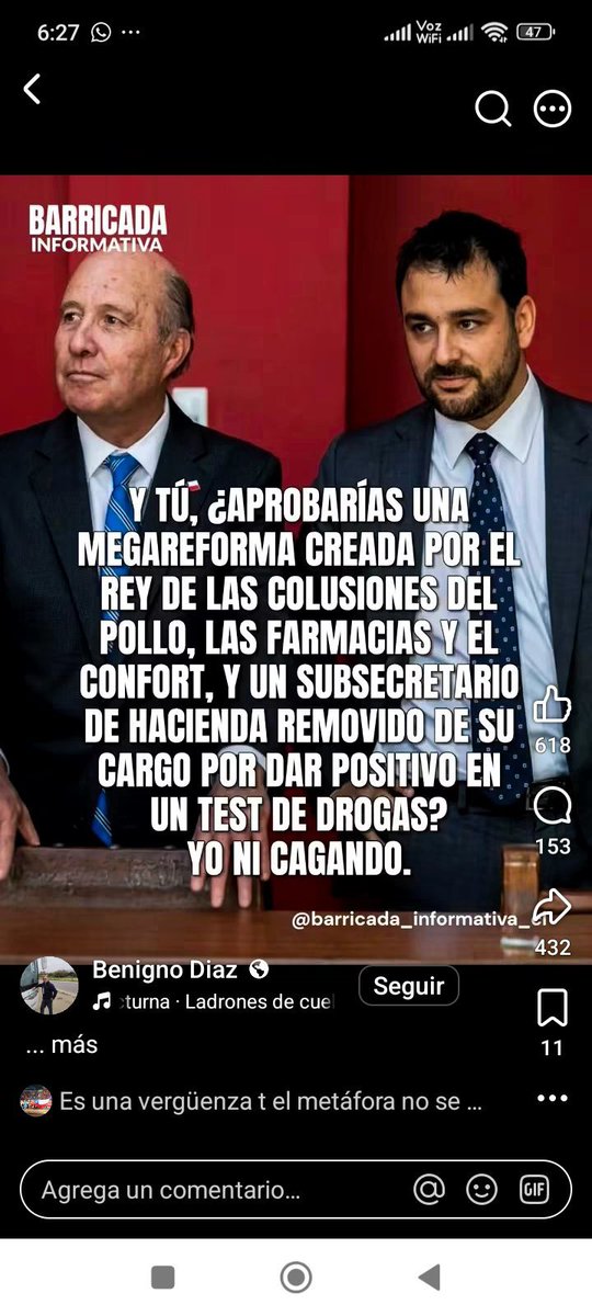 Liv10Opi's tweet photo. @javiermacaya El Tío de Chile
Cualquier asunto que celebre la UDI el Partido con más Corruptos en Chile y que integra Macaya que apoya a Pedófilos huele a rancio sobre todo la Megarreforma para los Ricos del Metáforas creada por un Borracho y un drogo https://t.co/4IM7v0IUKK