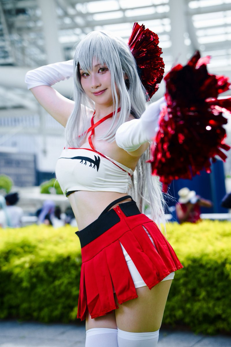 ky0_jin's tweet photo. コスプレ / cosplay
鵺の陰陽師 / 藤乃代葉
14巻表紙裏チア衣装

📷➡︎@EarlGrey0996 

#コスサミ2026 https://t.co/UrYPBP5N3R