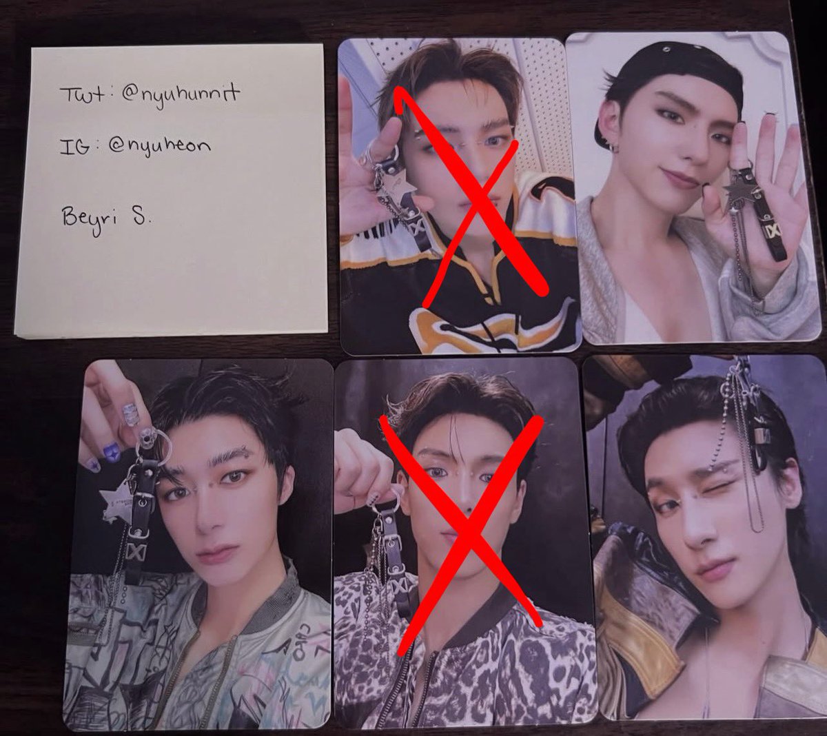nyuhunnit's tweet photo. SELLING EACH MEMBER INDIVIDUALLY from the keychain set
$5 each + shipping!
#monstaxsale #wtsmonstax #kpopsale #kpopsell #monstaxsell https://t.co/GMrFIdHtq7