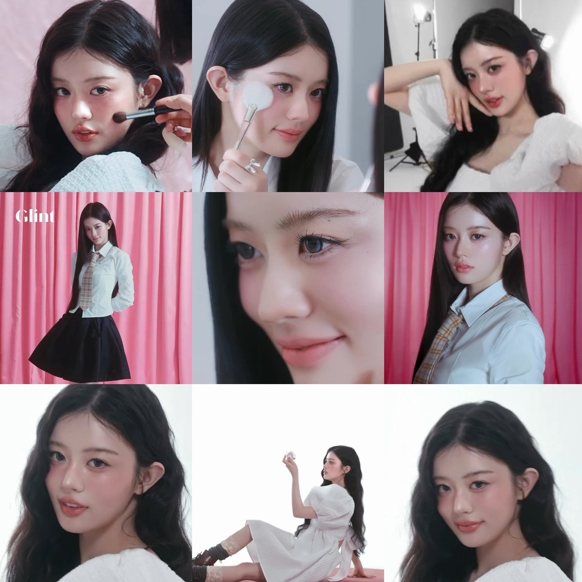 thebaseillit_'s tweet photo. MINJU stuns for GLINT. https://t.co/tq1vhXg9uq