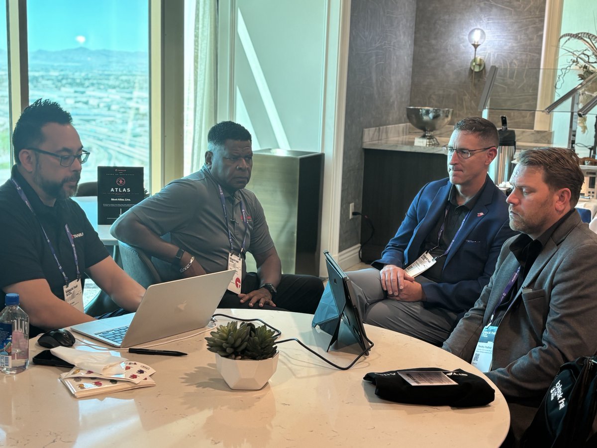 Tanium's tweet photo. The question of the day at #BlackHat2026: How do operators stay ahead of AI-driven threats? The answer: Safe #autonomoussecurity that keeps humans in control.

Reserve your spot: https://t.co/JSxGgAUnuY

#AutonomousIT #BHUSA #ThreatHunting #ExposureManagement #UnstoppableBusiness https://t.co/Fjf6kjXqVi