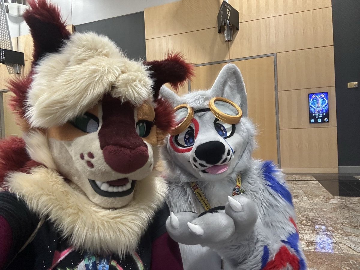 RinggarTheWolf's tweet photo. Howdy y'all! My #AWU2026 wrap-up journal is complete! I write a journal for each furry con I go to, where I go into detail about my thoughts, experiences, and activities at the con! 

Give it a read below! Warning - it's a long read!

📷 @lyrapaws 
(1/2) https://t.co/0s2FbrHvOm