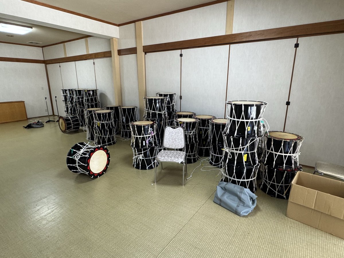 shoes_mori's tweet photo. さんさ踊り、6日目、お片付け開始💪 https://t.co/YEYoDNxA6f