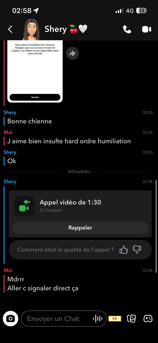 Ppsf0k2's tweet photo. Signaler @reine_miraa son snap : iam.shery31

Arnaqueuse #soumis https://t.co/RG4Tk7Xj5r