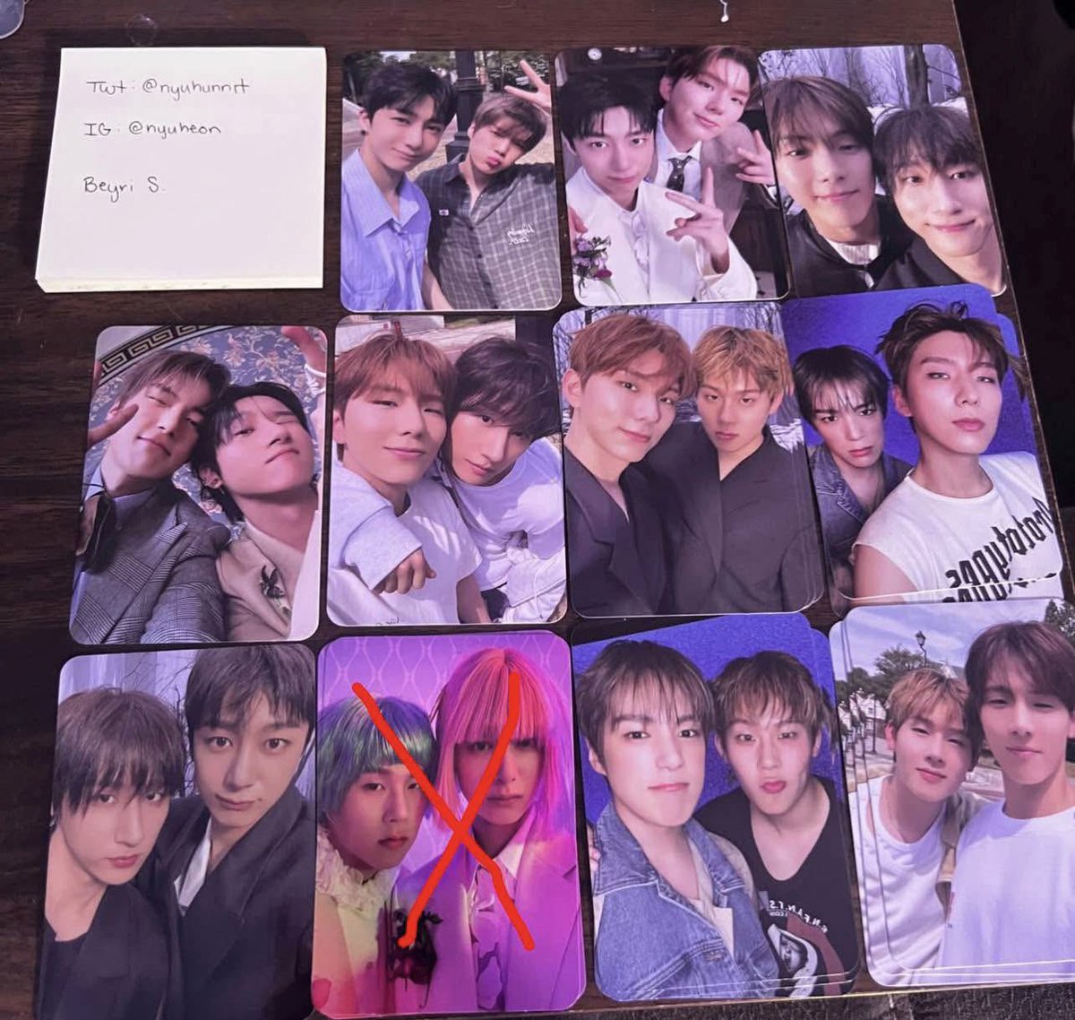 nyuhunnit's tweet photo. WTS MY EXTRA MONSTA X THE X ALBUM PHOTOCARDS.
Each $3 + shipping
#monstaxsale #monstaxsell #monstaxsell #kpopsale https://t.co/iri9sOZ9cs