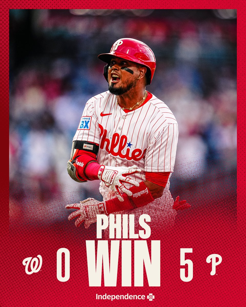Phillies's tweet photo. Sprinkled in another W

#RingTheBell https://t.co/mUy36rnuHA