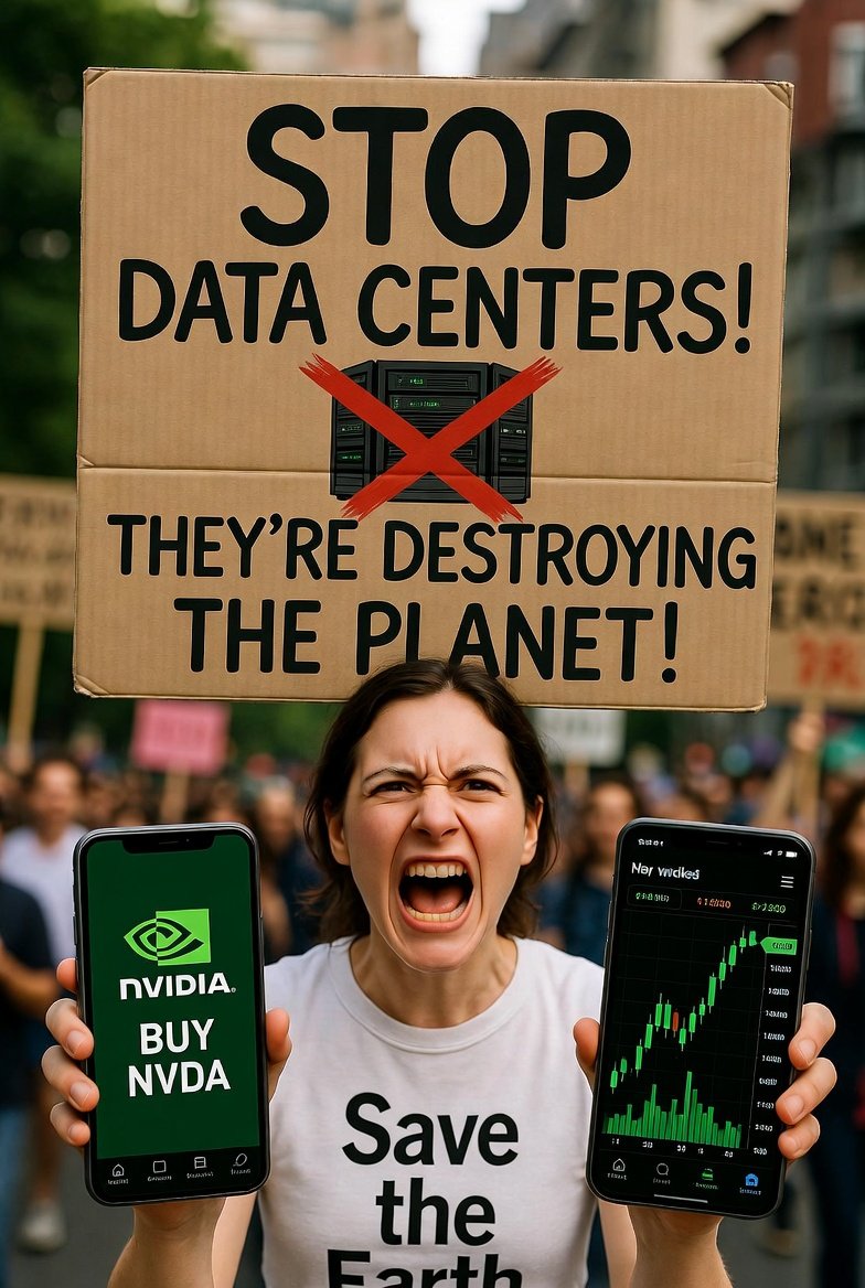 offRoadingExp's tweet photo. Ohh the Irony.... about 8% of your 401k depends on those data centers that you oppose... https://t.co/IqWz0K6JAx