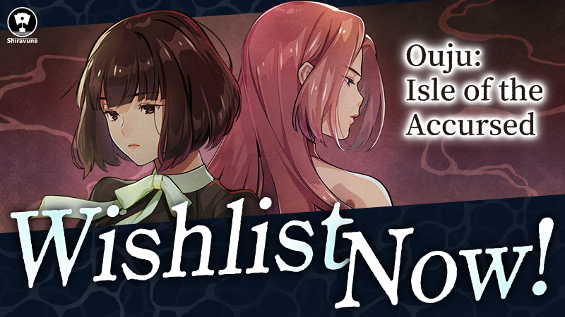 shiravune's tweet photo. ／
Announcing Ouju: Isle of the Accursed
＼
On the cursed island of Sarubotoke, two shamans find themselves drawn into a tale of crime, murder, and a decades-old evil.
Wishlist Now🛒: https://t.co/o4IT3Ymvk9 https://t.co/n96l5hUxbT