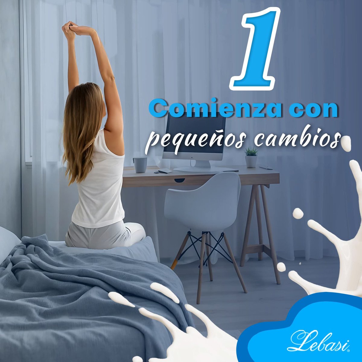 Alimento_Lebasi's tweet photo. Día Internacional del Autocuidado 💙

✨ Hoy es un buen día para empezar a cuidar de ti. Pequeños cambios en tus hábitos pueden hacer una gran diferencia en tu bienestar. 🌿🥛

¿Cuál de estos 3 tips vas a poner en práctica hoy? 💙 https://t.co/V9UIC8noUw