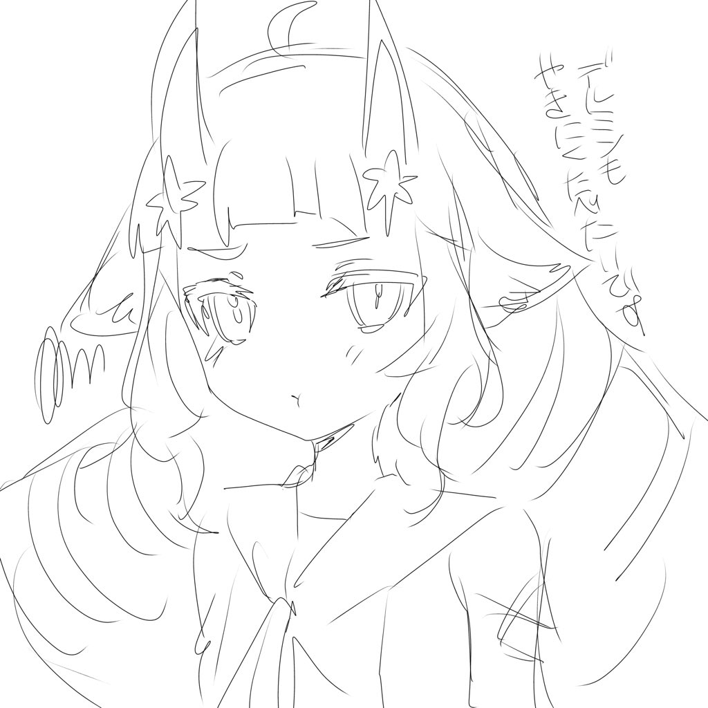 nemuobake000's tweet photo. これは誕生日に焼肉に行った時に描いたデルミン（うろ覚え） https://t.co/yct8GGdJTf