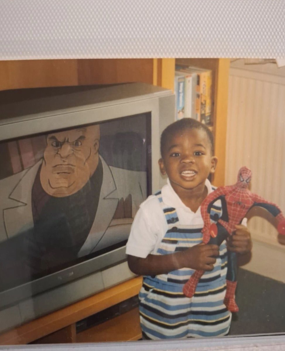 cosmic_marvel's tweet photo. Niyi Akin on the fan love following his performance in ‘SPIDER-MAN: BRAND NEW DAY’

“Thank you so much for the love and support guys 🥺, I was just happy to be apart of it! I remember saying to my family ‘I hope I get to be in Spider-Man one day’ WE THANK GOD, CAUSE IT HAPPENED.” https://t.co/SSHPUv3biv