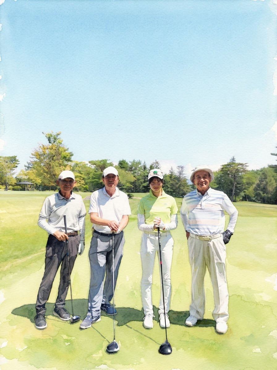 MIT0DXPHqRLDAE6's tweet photo. ＃　立科町
丸子中学校の下村あさみさんを迎えて、立科GCでプレーしました。
上房の３人は、頑張りましたが、いつものスコアでした。
あさみさんは午前中、ワンダボでツーオーバー、午後はスリーバーデイ、ツーボギーでワンアンダー、合計73のワンオーバー。
さすがに安定感抜群。私たちは、これからも応援しますよ〜。