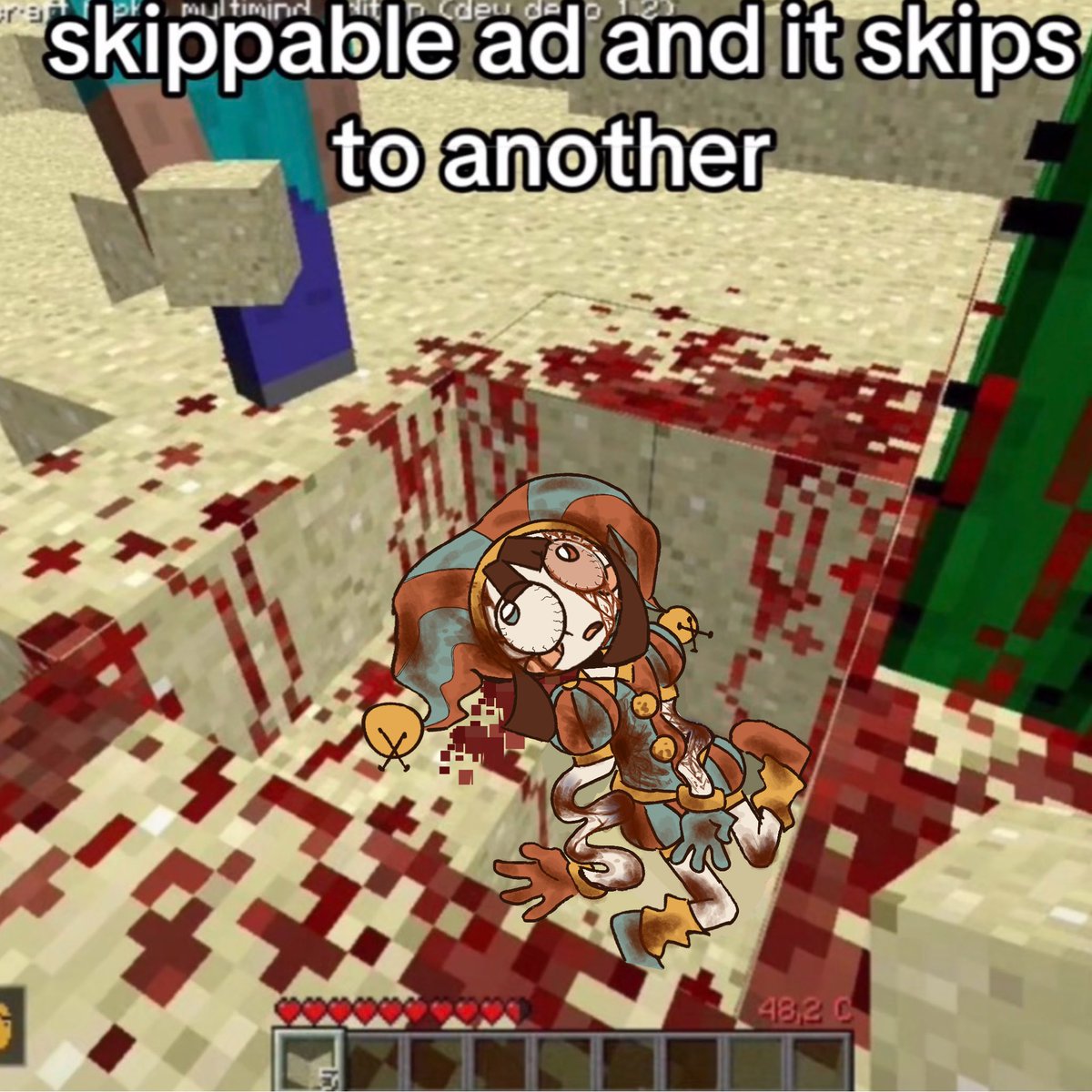 ivuriASS's tweet photo. Pomni if she was in Minecraft

#pomni #tadc #art #minecraft https://t.co/3KauXtzZ6A