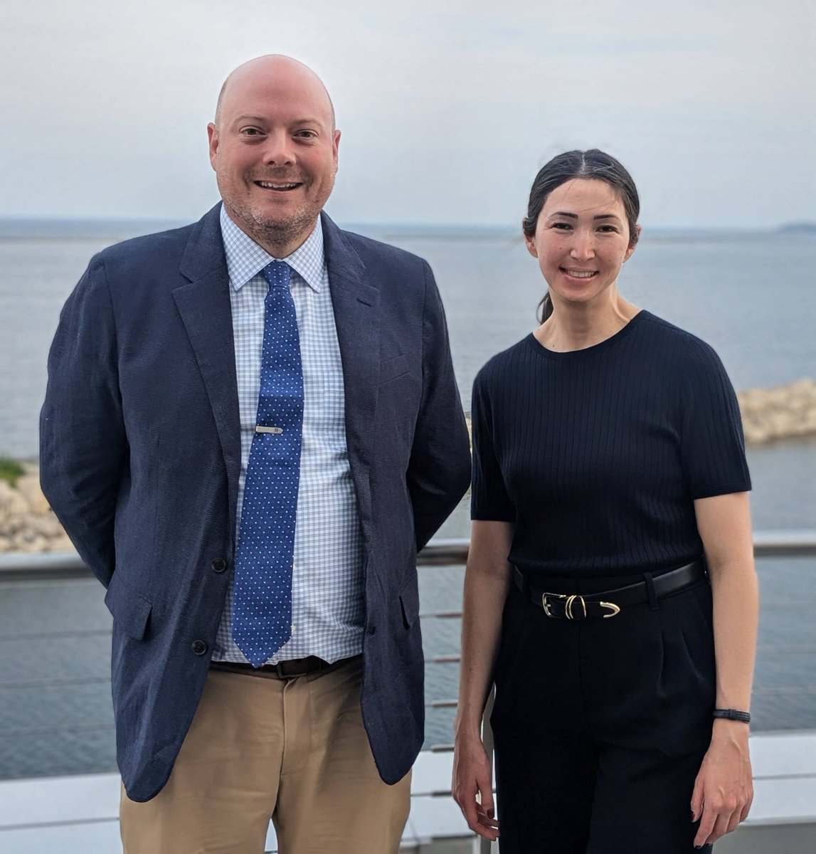 MicrobeamSoc's tweet photo. At the president's reception we recognize the volunteers and award winners who work throughout the year to make #MM2026 the incredible conference it is.

Thank you to everyone for all your efforts!

Pictured: MAS President Andy Herzing and President-Elect Assel Aitkaliyeva. https://t.co/qeEd0ZTehi