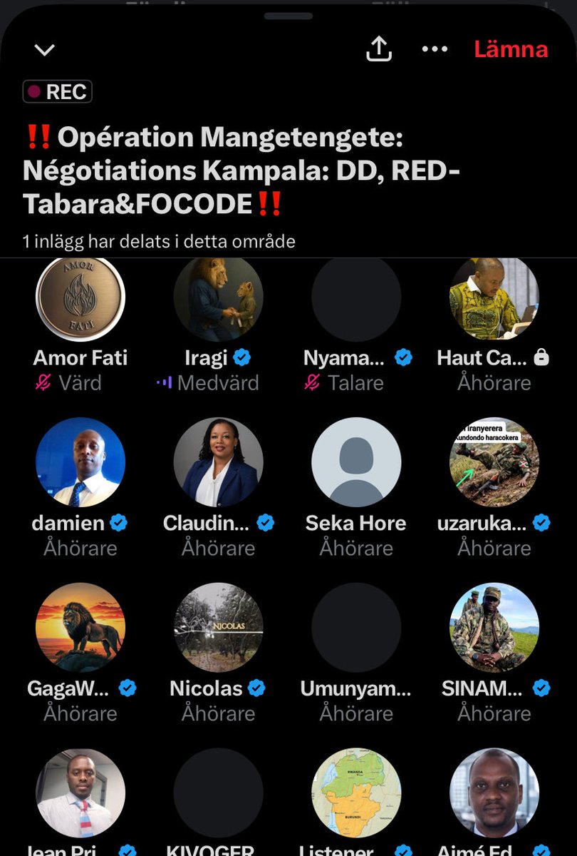bwanyaburunga's tweet photo. #Bdi: l’af. @ikigatanyakazi enflamme les bdais sur RS.
👉 Le 3/8 @nellynadia3 organise un space très virulent sur #Pamela & #Maggy où participaient bcp de mbres du @CnddFdd
👉Le 5/4 un groupe de la diaspora hostile à #Pamela se demande sur le sort des parents de Pamela ! https://t.co/d5v5Wv1Qpr