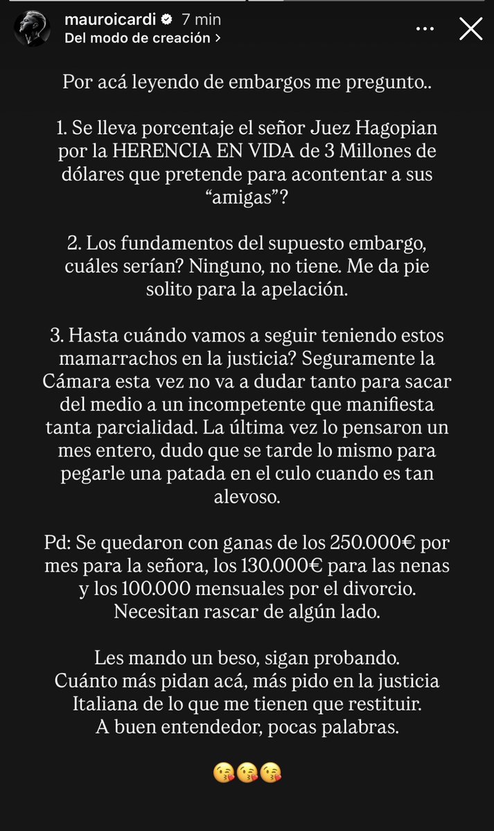 VANILLEVAINILLA's tweet photo. #JusticiaParaMauroIcardi https://t.co/YcbZ63nla4