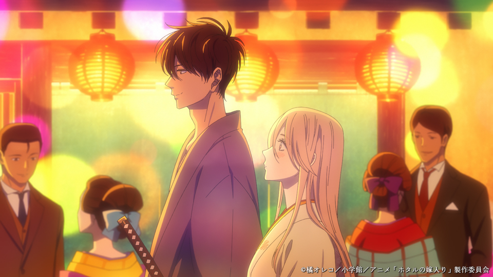 hotaru_anime_pr's tweet photo. .❁。.*┈┈┈┈┈
　TVアニメ「#ホタルの嫁入り」
　　　 PV場面カット 1⃣
　　　　　　  ┈┈┈┈┈・*.❁.

進平 (#内山昂輝) に連れられ
紗都子 (#Lynn) がたどり着いたのは

隔絶された秘密の島 ——「天女島」

1話～3話 先行上映会 受付8/9(日)まで
▶https://t.co/QF3wE8O4xF

#ホタ嫁 https://t.co/j4mwyXk1oN