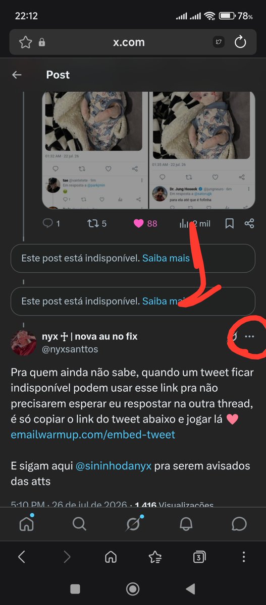 JeonJParkJ_II's tweet photo. Pelo x no site tbm tem como 
Da um pouquinho de trabalho, mas não perde a estória pelo caminho https://t.co/Bgh94ZB02P